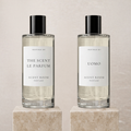 Scent Room The Scent Le Parfum and Uomo bottles side by side, sold together as a layering pair