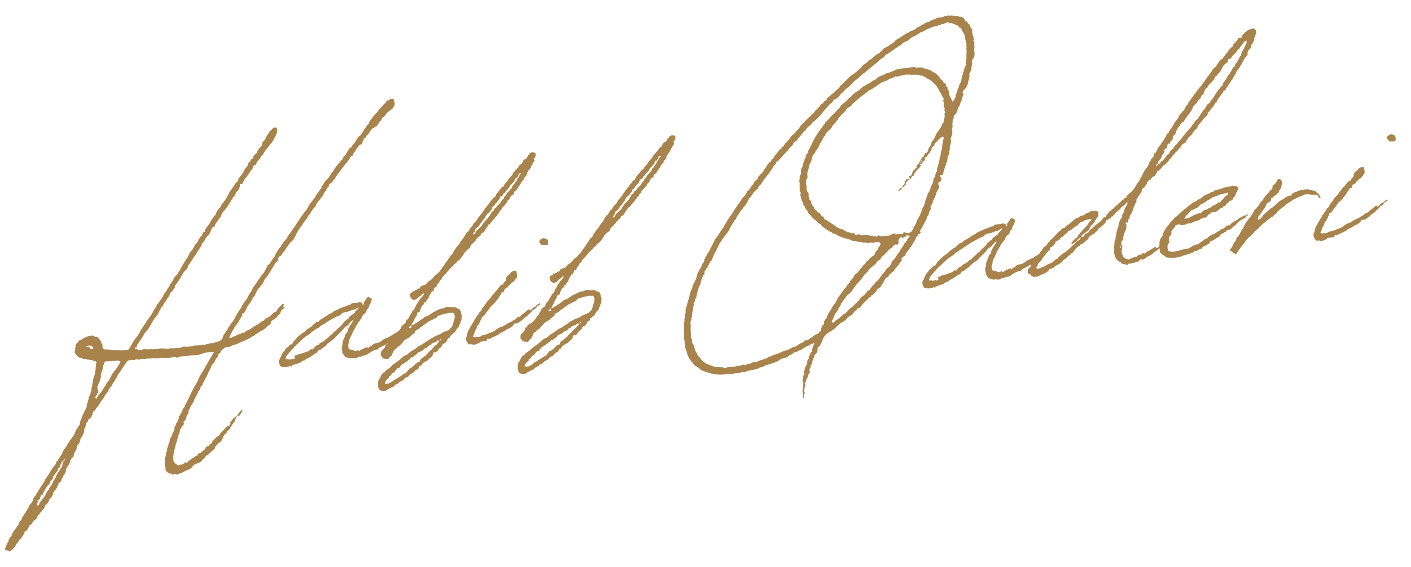 Habib Qaderi signature